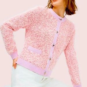 kate spade knit tweed cardigan